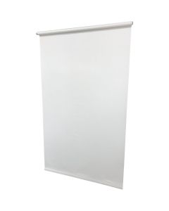 Friedland Shades Jupiter 37-1/4 In. x 72 In. White Economy Room Darkening Vinyl Roller Shade