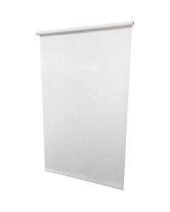 Friedland Shades Jupiter 55-1/4 In. x 72 In. White Economy Room Darkening Vinyl Roller Shade