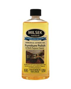 Milsek 12 Oz. Lemon Furniture Polish & Cleaner