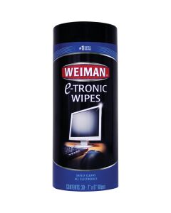 Weiman Electronic Media Wipes (30 Count)