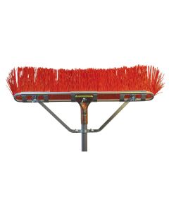 Bruske 23 In. W. x 65 In. L. Steel Handle Street Sweep Push Broom