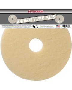 Lundmark 17 In. Natural Hair & Synthetic Fiber Buffing Pad (5-Pack)