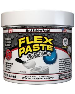 Flex Paste 1 Lb. Rubber Sealant, White