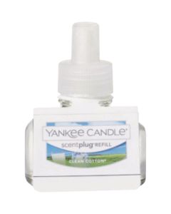 Yankee Candle Scentplug Clean Cotton Fragrance Diffuser Refill