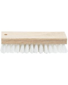 Do it 7-1/4 In. Crimped White Polypropylene Bristle Hardwood Scrub Brush