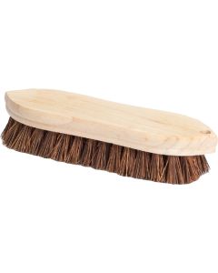 Do it 9 In. Palmyra Bristle Hardwood Scrub Brush