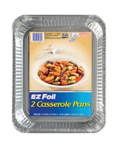 EZ Foil Casserole & Lasagna Baking Pan (2-Pack)