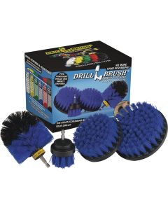 4pc Med Blue Drillbrush