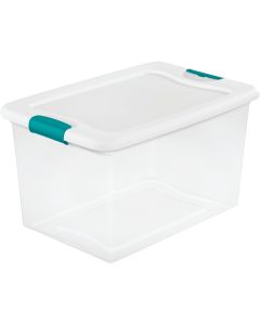 Sterilite 64 Qt. White Latching Storage Tote