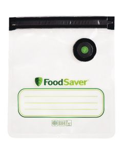 FoodSaver Reusable Quart Vacuum Zipper Bags (10-Count)