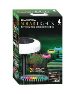 Bell+Howell Color Changing Disk Lights (4-Pack)