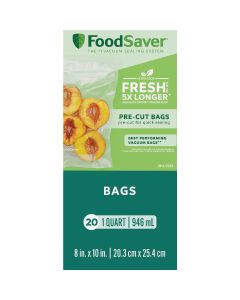 FoodSaver 1 Qt. Freezer Bag (20-Count)