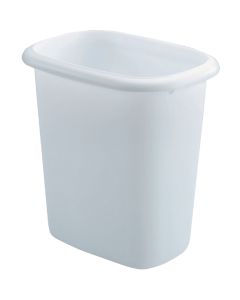 Rubbermaid 6 Qt. White Wastebasket