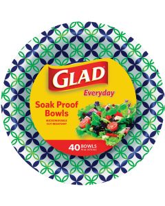 Glad Everyday 16 Oz. Paper Bowl (40-Count)