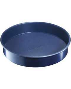 GraniteStone Diamond Blue 9-1/2 In. Round Non-Stick Baking Pan