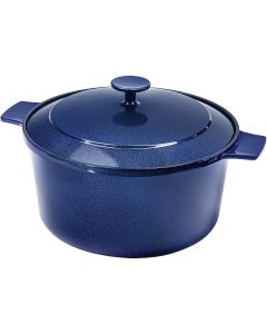 GraniteStone Diamond 5 Qt. Blue Non-Stick Dutch Oven