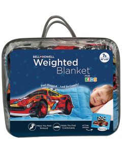 Bell+Howell Kids 7 Lb. Weighted Blanket- Cars