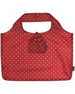 Meori Red Pocket Shopper Bag