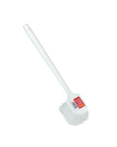 Do it 19-3/4 In. x 3 In. White Polypropylene Bristle Plastic Scrub Brush