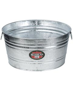 Behrens 15 Gal. Round Hot-Dipped Utility Tub