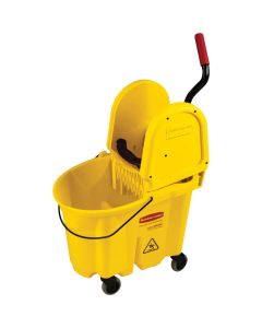 Rubbermaid Commercial WaveBrake 35 Qt. Down Press Combo Mop Bucket