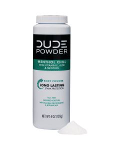 Dude 4 Oz. Menthol Chill Body Powder