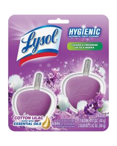 Lysol Cotton Lilac Scent Complete Clean Automatic Toilet Bowl Cleaner (2-Pack)