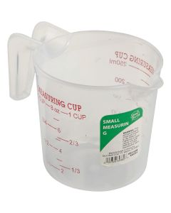 Smart Savers 1 Cup White Plastic Measuring Cup