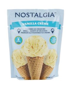 Nostalgia 8 Oz. Vanilla Individual Ice Cream Packets