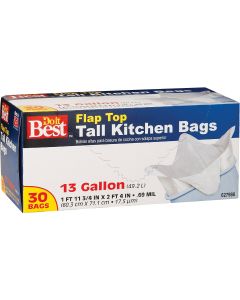 30ct 13gal Kitchen Bag