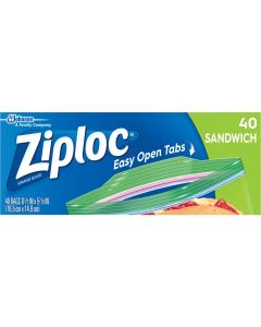 Ziploc Sandwich Food Storage Bag (40-Count)