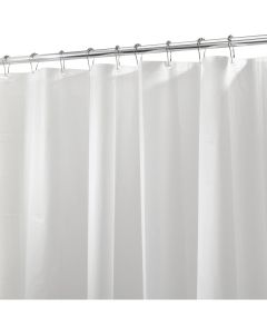 iDesign 72 In. x 72 In. Frost Peva Shower Curtain Liner