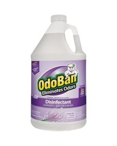 OdoBan 1 Gal. Lavender Washable Surface Sanitizer & Deodorizer Concentrate