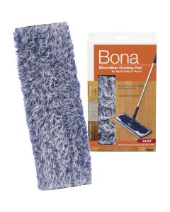 Bona 6 In. W. x 17.25 In. L. Microfiber Dusting Pad Mop Refill