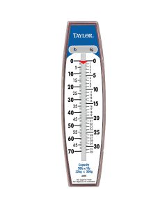 Taylor 70 Lb. Capacity Steel Hook Hanging Scale