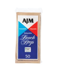 AJM Paper Lunch Bag (50-Count)