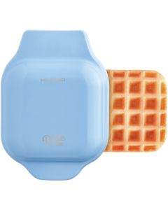 Rise by Dash 4 In. Light Blue Mini Waffle Maker