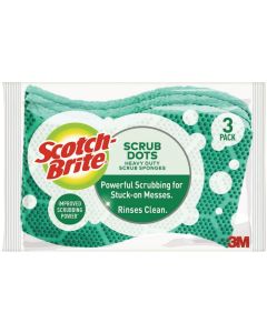 Scotch-Brite Scrub Dots Heavy Duty Scrub Sponge (3-Pack)