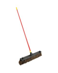 Quickie Bulldozer 24 In. Rough Sweep Push Broom