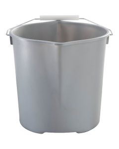 Quickie 11 Qt. Gray Heavy Duty Bucket