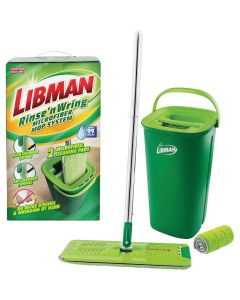 Libman Rinse N' Wring Microfiber Mop System