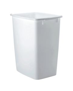 Rubbermaid 36 Qt. White Wastebasket