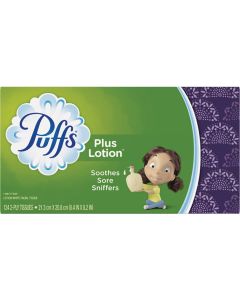 Puffs Plus Lotion Facial Tissue (124 Count)