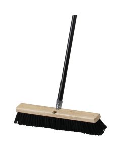 Do it Best 18 In. W. x 60 In. L. Metal Handle All-Purpose Push Broom