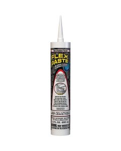 Flex Paste 9 Oz. Rubber Sealant, White