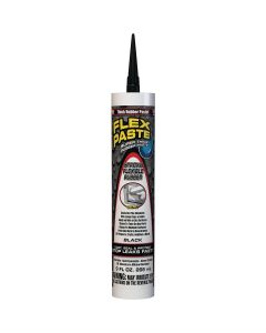 Flex Paste 9 Oz. Rubber Sealant, Black