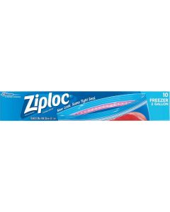 Ziploc 2 Gal. Double Zipper Freezer Bag (10-Count)