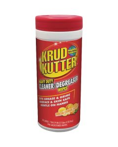 Krud Kutter Heavy Duty Fresh Citrus Cleaner Degreaser Wipe (30 Count)