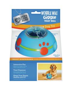 Pets Know Best 4-Pocket Wobble Wag Giggle Treat Ball