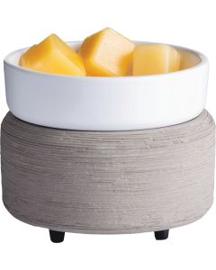 Candle Warmers 2-in-1 Classic Warmer - Gray Texture